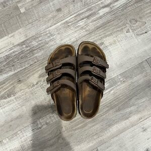 Brown Birkenstocks